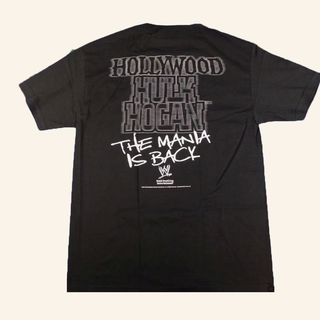 Hollywood Hulk Hogan The Mania Is Back 2002 Shirt Gifts For Father Hollywood Hulk Hogan The Mania Is Back 2002 Shirt Gifts For Father