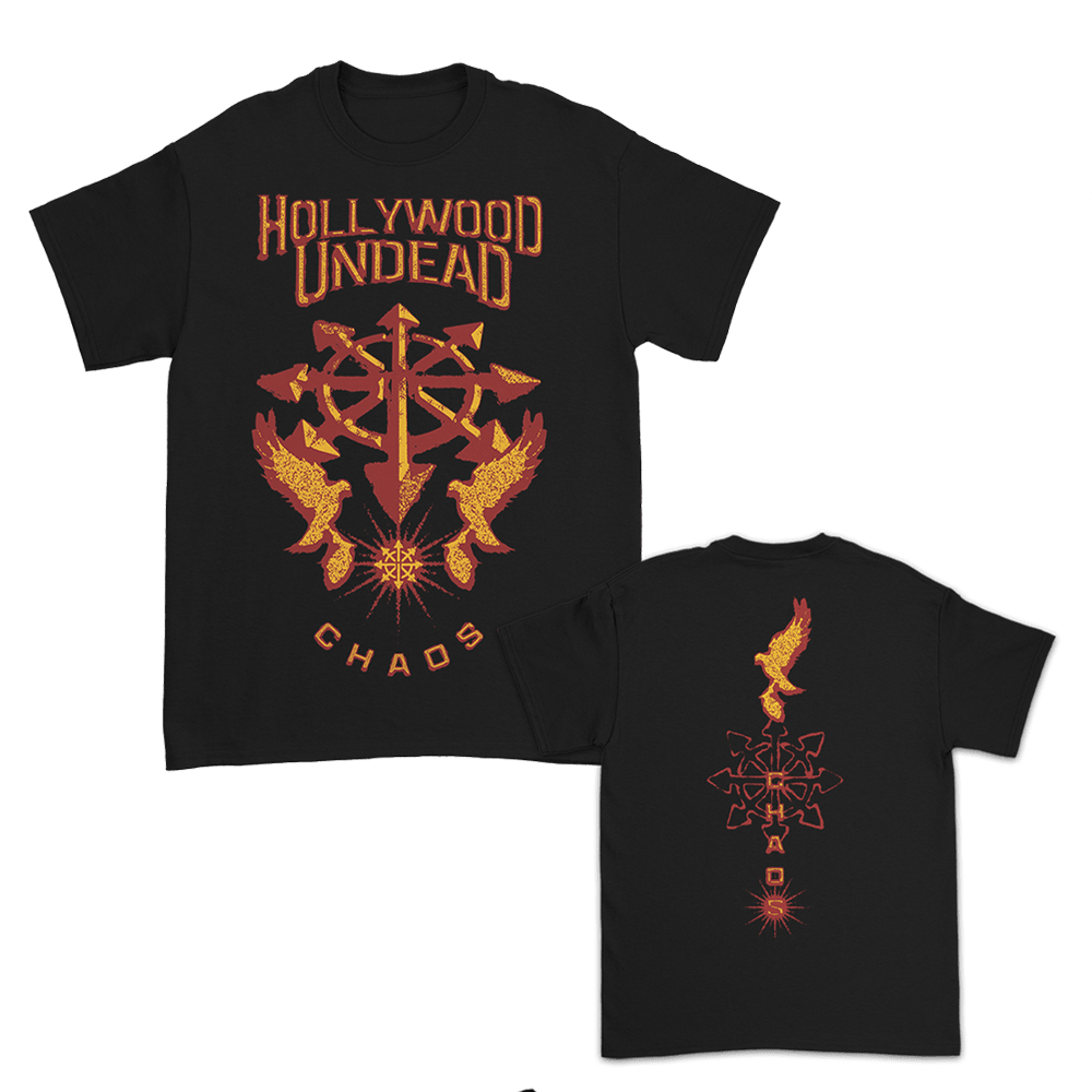 Hollywood Undead Merch Hollywood Undead Chaos T-Shirt Best Father's Day Gifts Hollywood Undead Merch Hollywood Undead Chaos T-Shirt Best Father's Day Gifts
