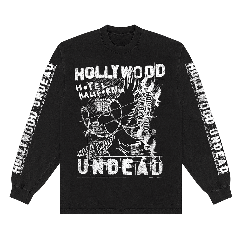 Hollywood Undead Merch Hollywood Undead Long Sleeve Shirt Unique Father'sDay Gifts Gift for Dad