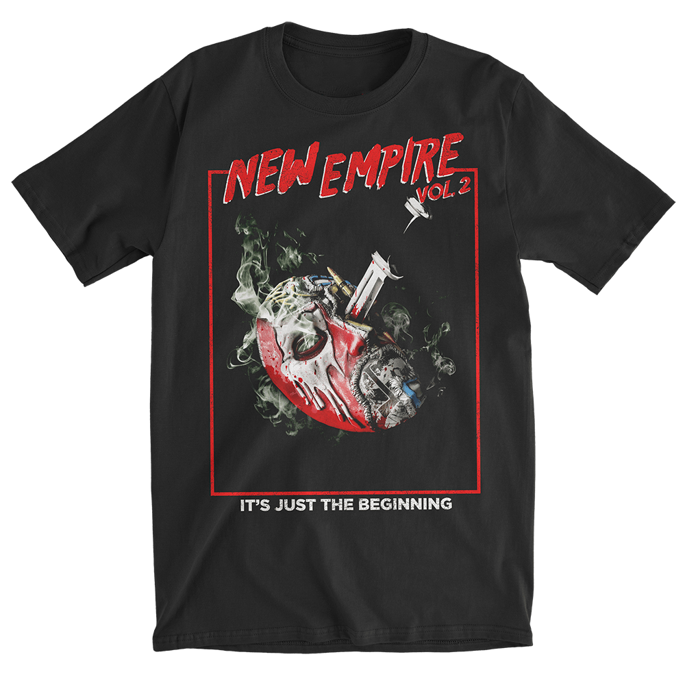 Hollywood Undead Merch New Empire 2 Mask T-Shirt Perfect Father's Day Gifts Gift for Brother Hollywood Undead Merch New Empire 2 Mask T-Shirt Perfect Father's Day Gifts Gift for Brother