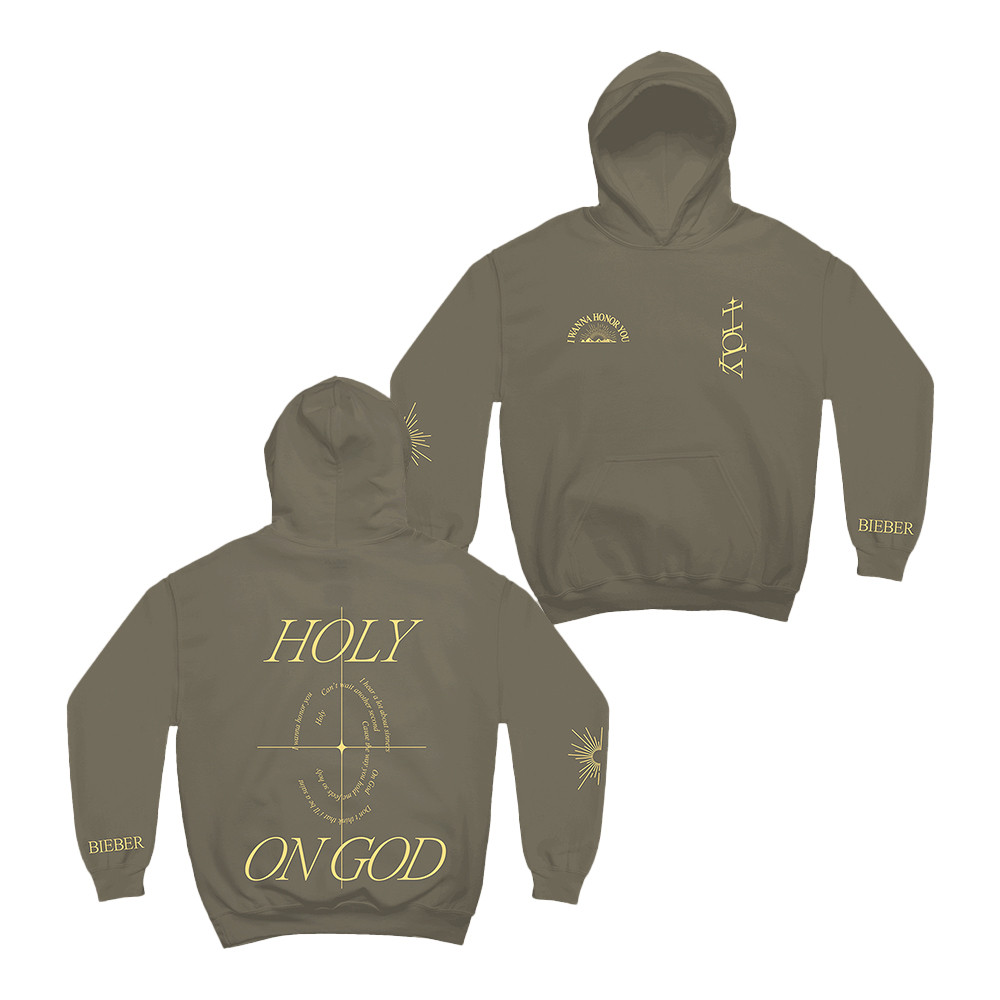 Holy Lyrics Justin Bieber Hoodie Justin Bieber Tour 2026 Apparel Present Idea For Huge Fans
