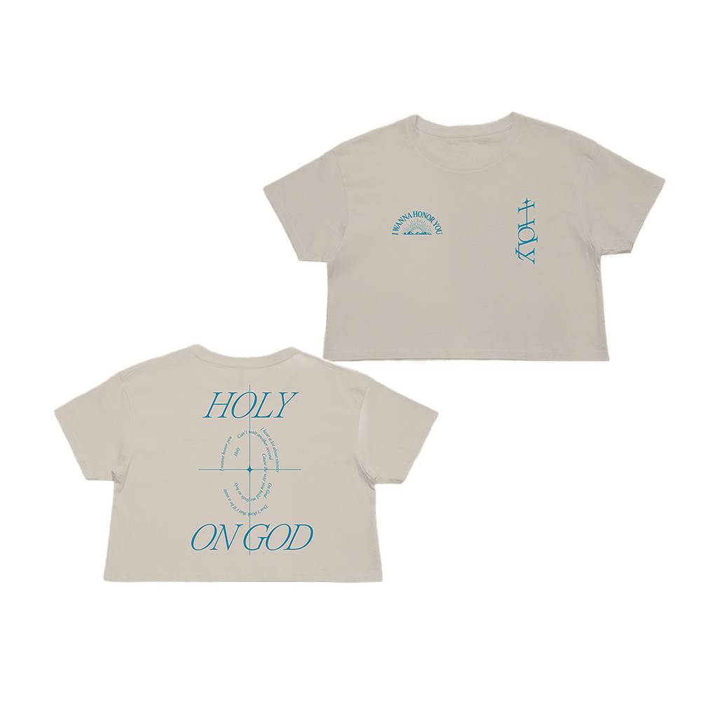 Holy Lyrics On God Justin Bieber Crop Top Bieberchella 2026 Merch Music Lover Gift For Wife