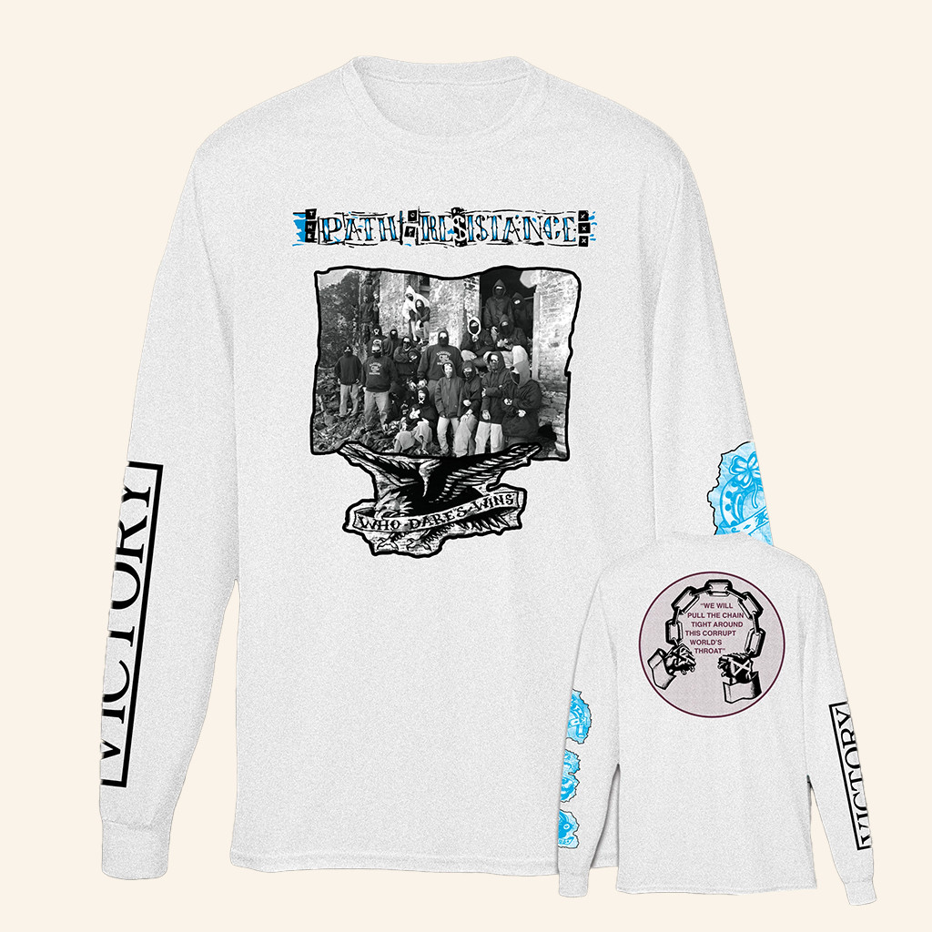 Holy Mountain Printing Merch Path Of Resistance Who Dares Wins Long Sleeve Shirt Gifts For Fans