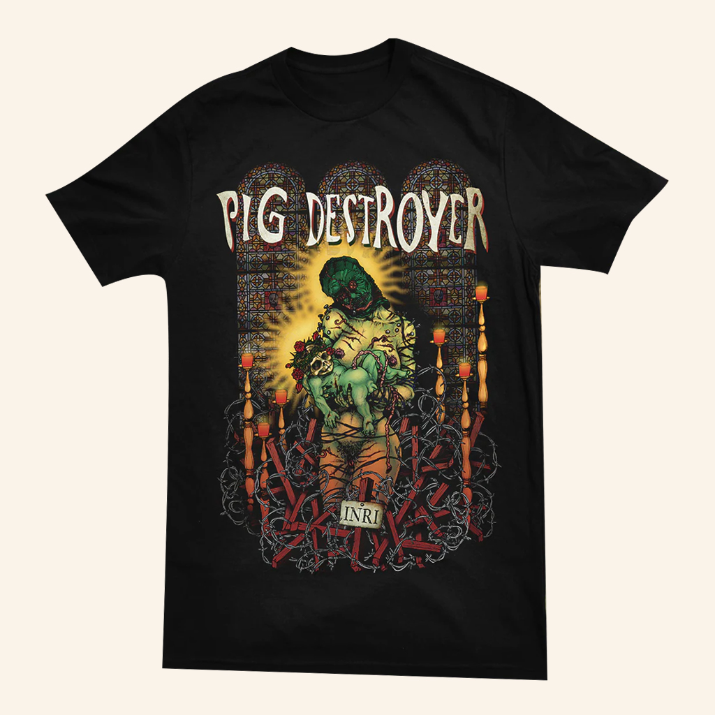 Holy Mountain Printing Merch Pig Destroyer Mother Mary Shirt Dad Christmas Gifts Holy Mountain Printing Merch Pig Destroyer Mother Mary Shirt Dad Christmas Gifts