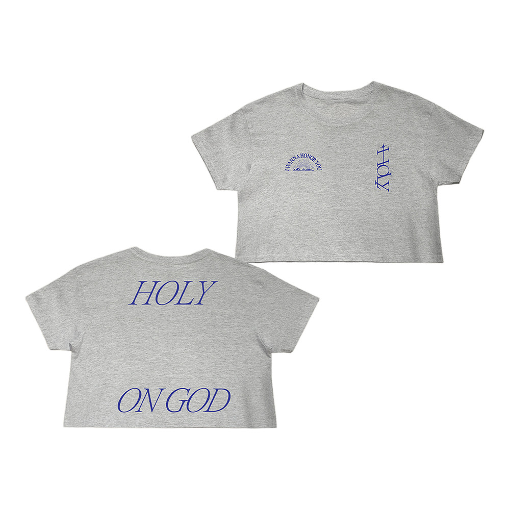 Holy On God Justin Bieber Crop Top Justin Bieber Coachella 2026 Shirt Music Lover Present