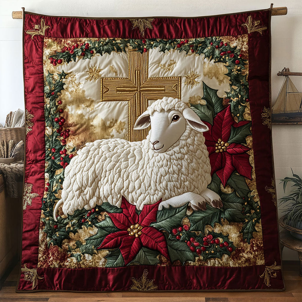 Holy Sheep Quilt Blanket Best Blankets Presents For Sheep Lovers