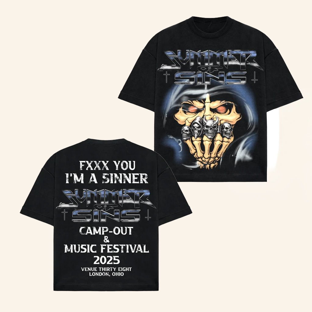 Holy Sinner Merch Im A Sinner T-Shirt Gifts For Music Lovers Holy Sinner Merch Im A Sinner T-Shirt Gifts For Music Lovers
