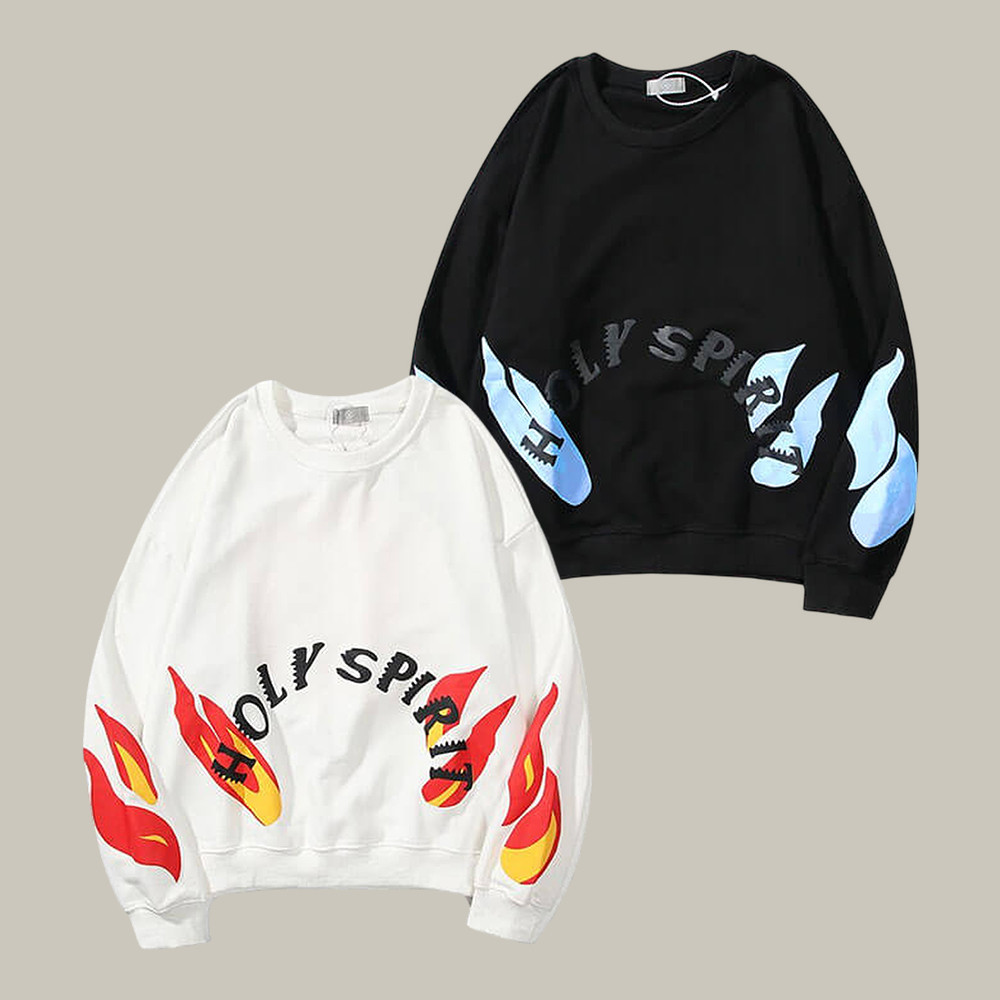 Holy Spirit Winter Flame Kanye West Sweatshirt Music Apparel Kanye West Fan Gift