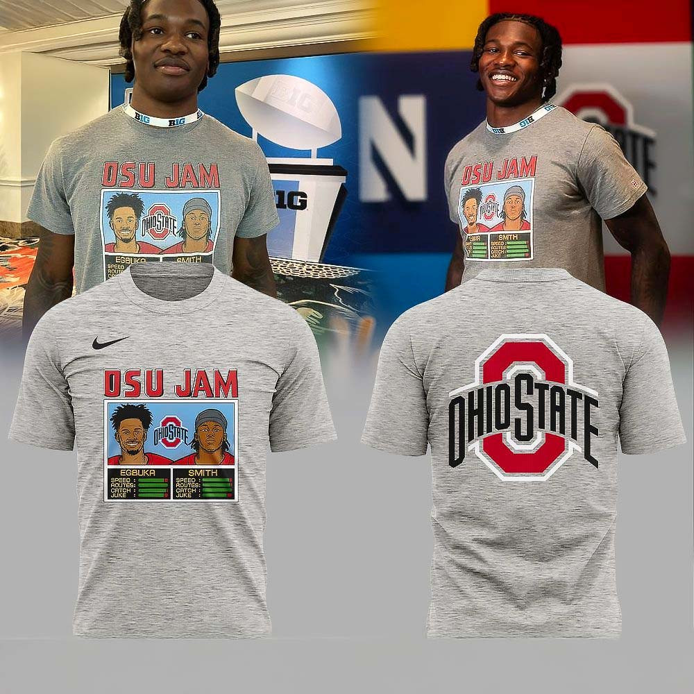 Homage Ohio State Football OSU Jam T Shirt Best Gift For Football Fans