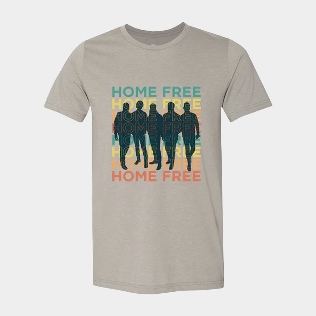 Home Free Merch Silhouette T-Shirt Birthday Gift Ideas For Father