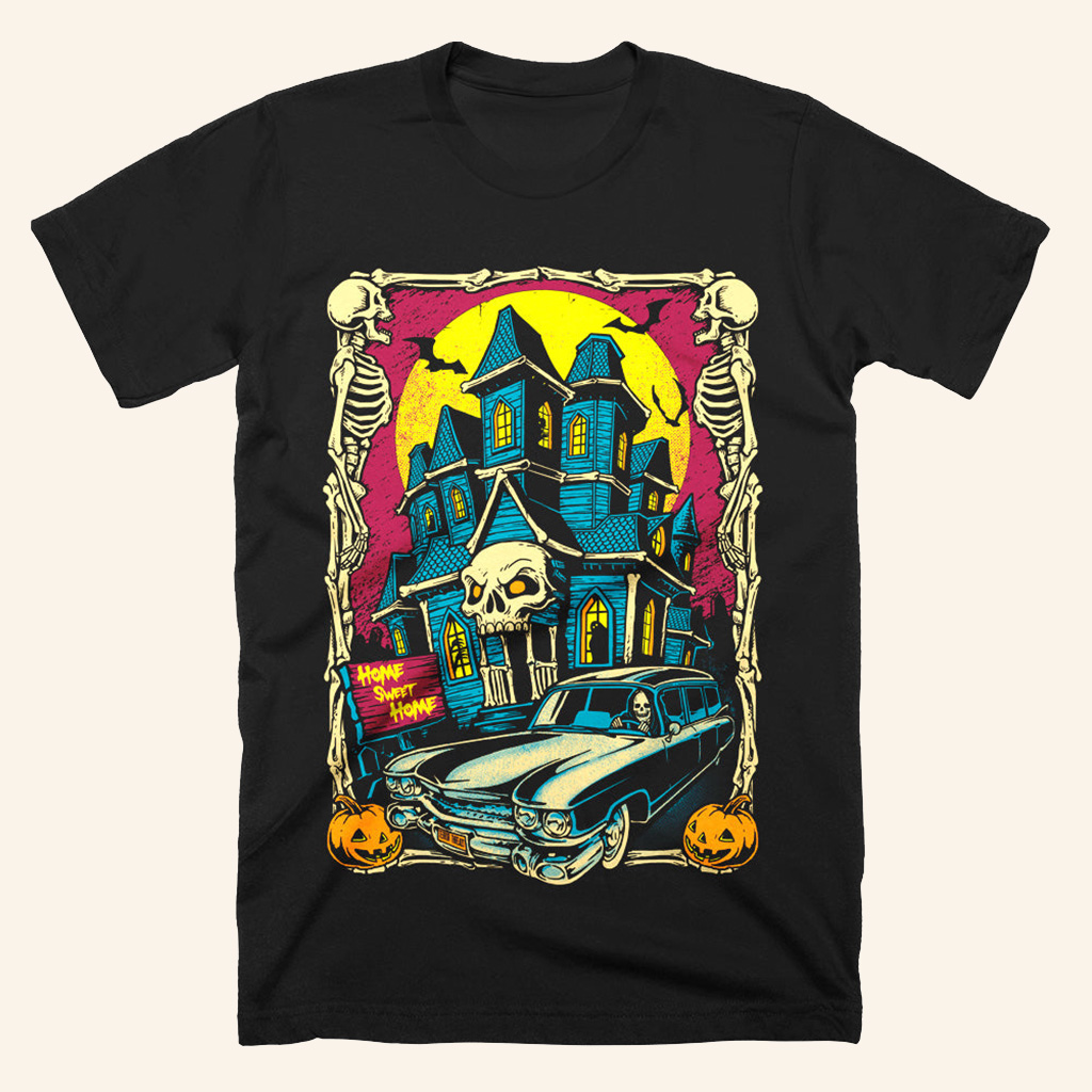 Home Sweet Home T-Shirt Halloween Merch Gift Ideas For Brother In Law Home Sweet Home T-Shirt Halloween Merch Gift Ideas For Brother In Law