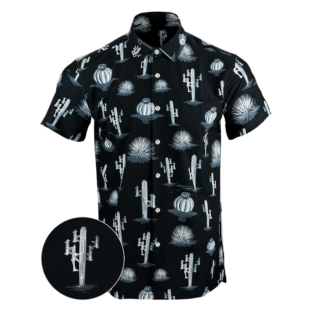 Homeland Black White Button Down Shirt Tactical Shirt Hawaii Style Gift Ideas For Him