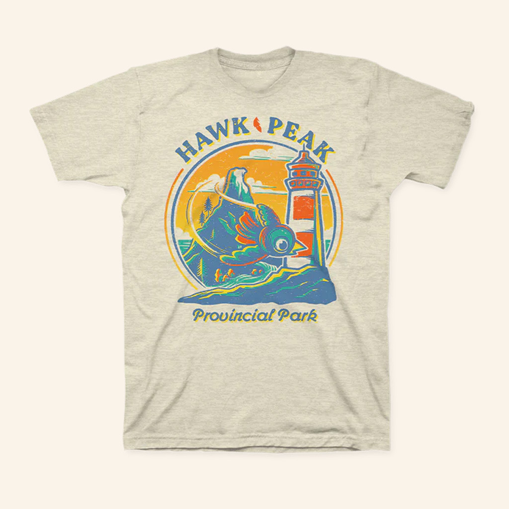 Homestar Runner Merch A Short Hike Hawk's Peak Provincial Park T-Shirt Gifts For Him