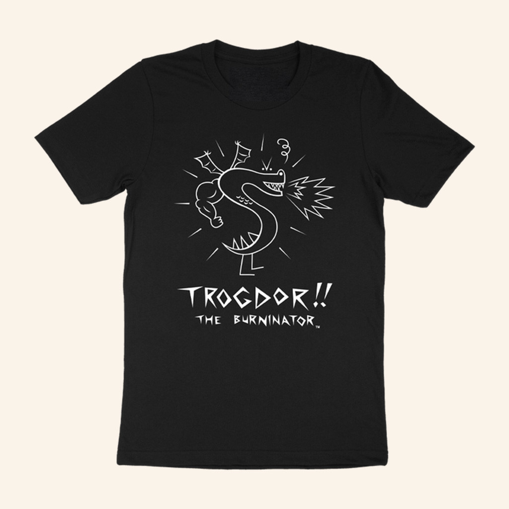 Homestar Runner Merch Classic Trogdor Shirt Homestar Runner T-Shirt Gifts For Him