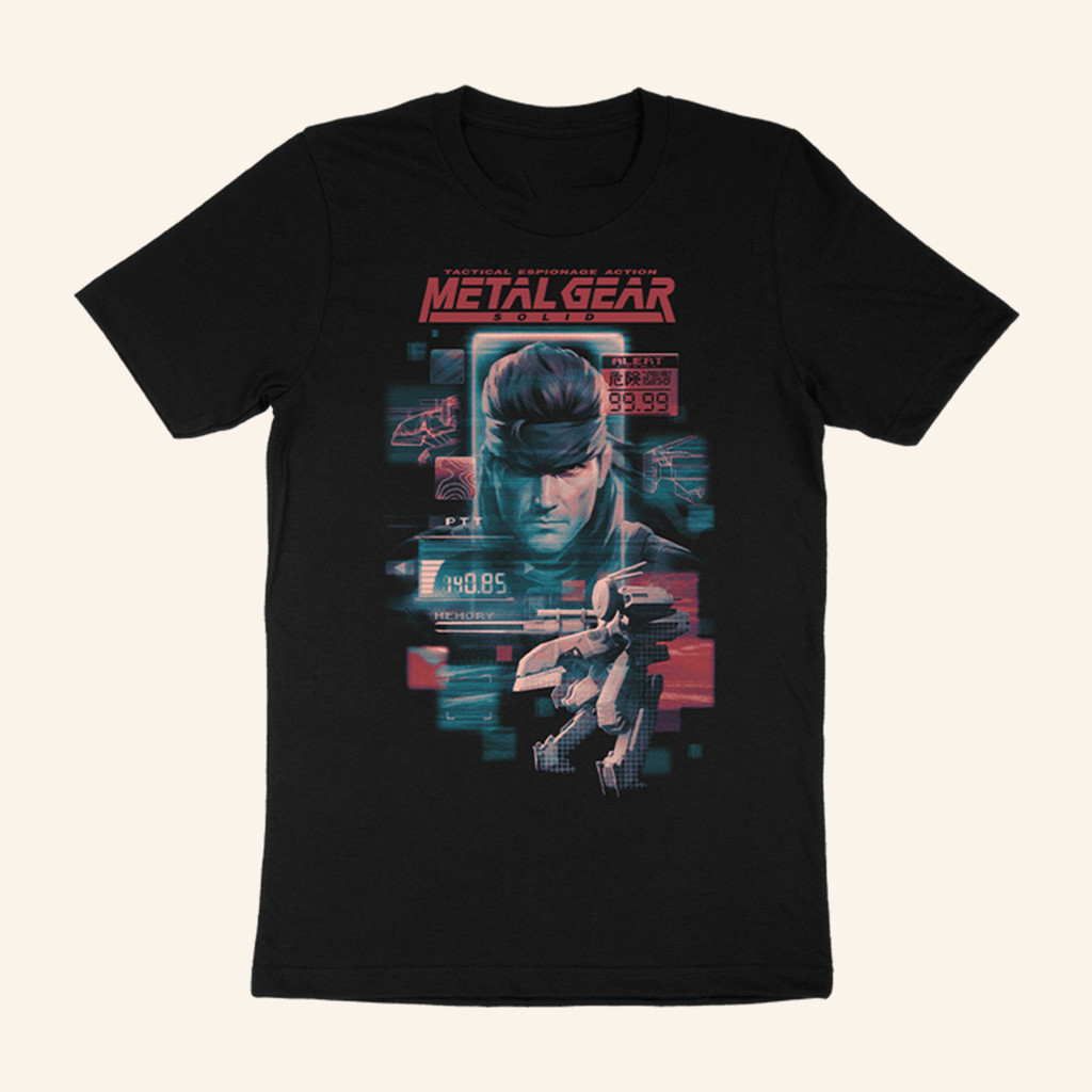 Homestar Runner Merch Metal Gear Solid Shirt Metal Gear Solid T-Shirt Gift Ideas For Father