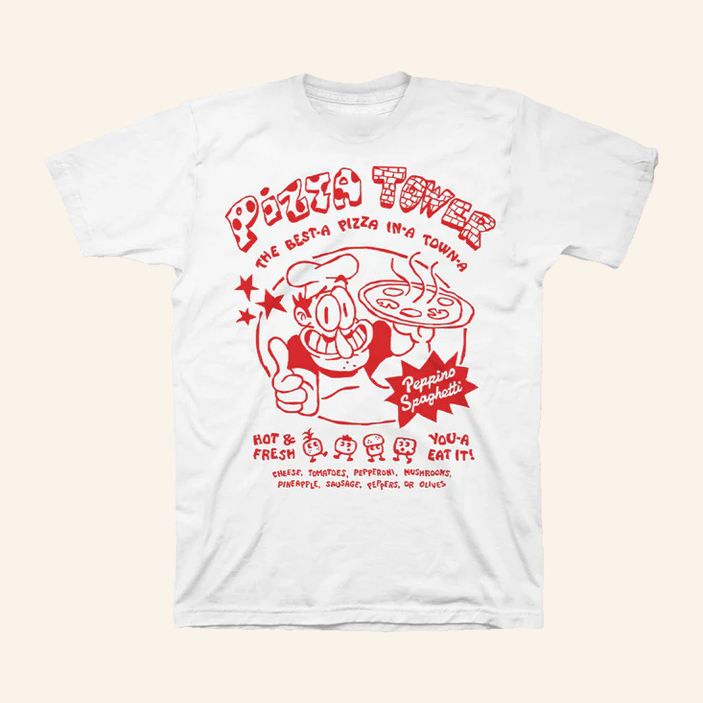 Homestar Runner Merch Pizza Tower T-Shirt Best Christmas Gifts For Dad
