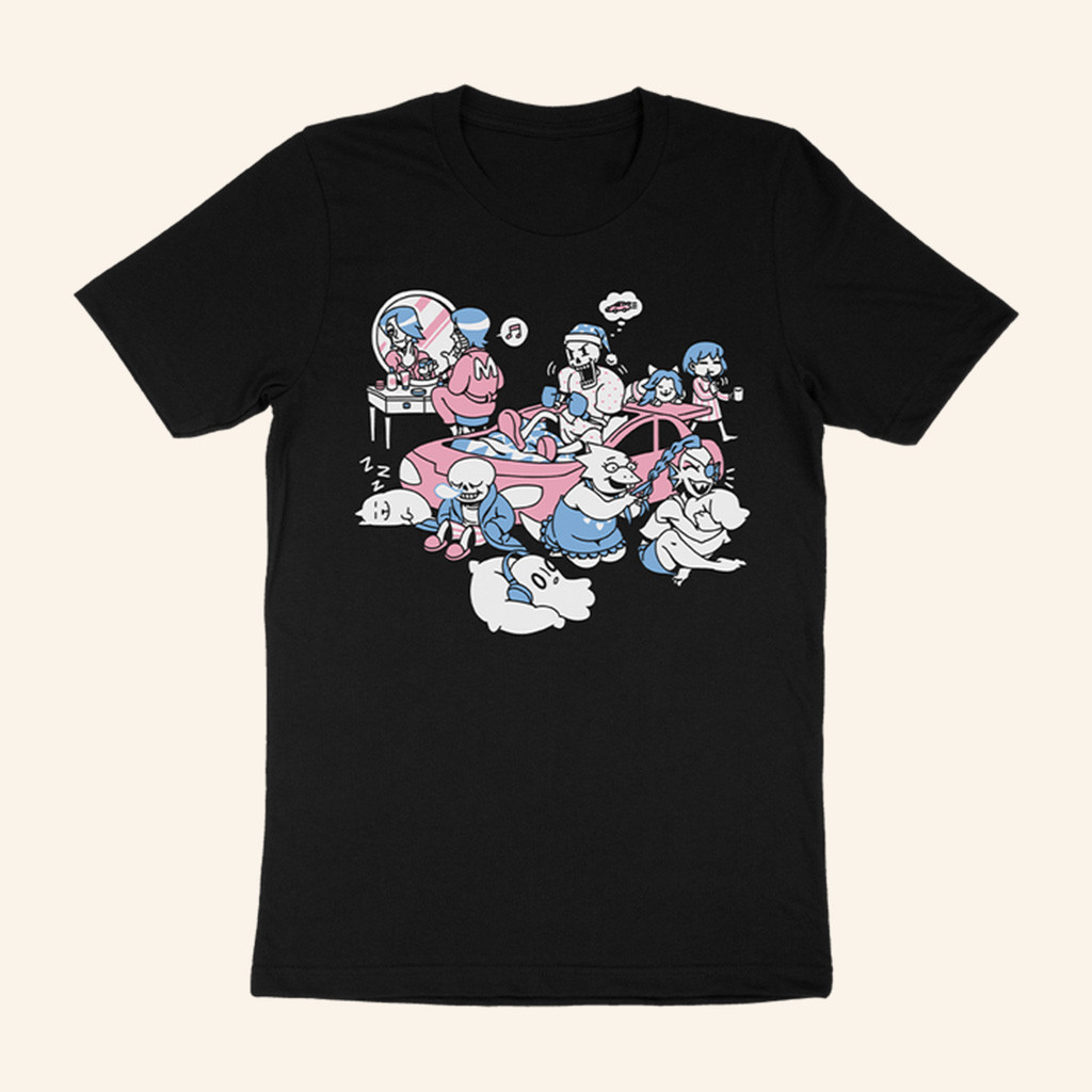 Homestar Runner Merch Sleepover T-Shirt UNDERTALE Shirt Gifts For Besties