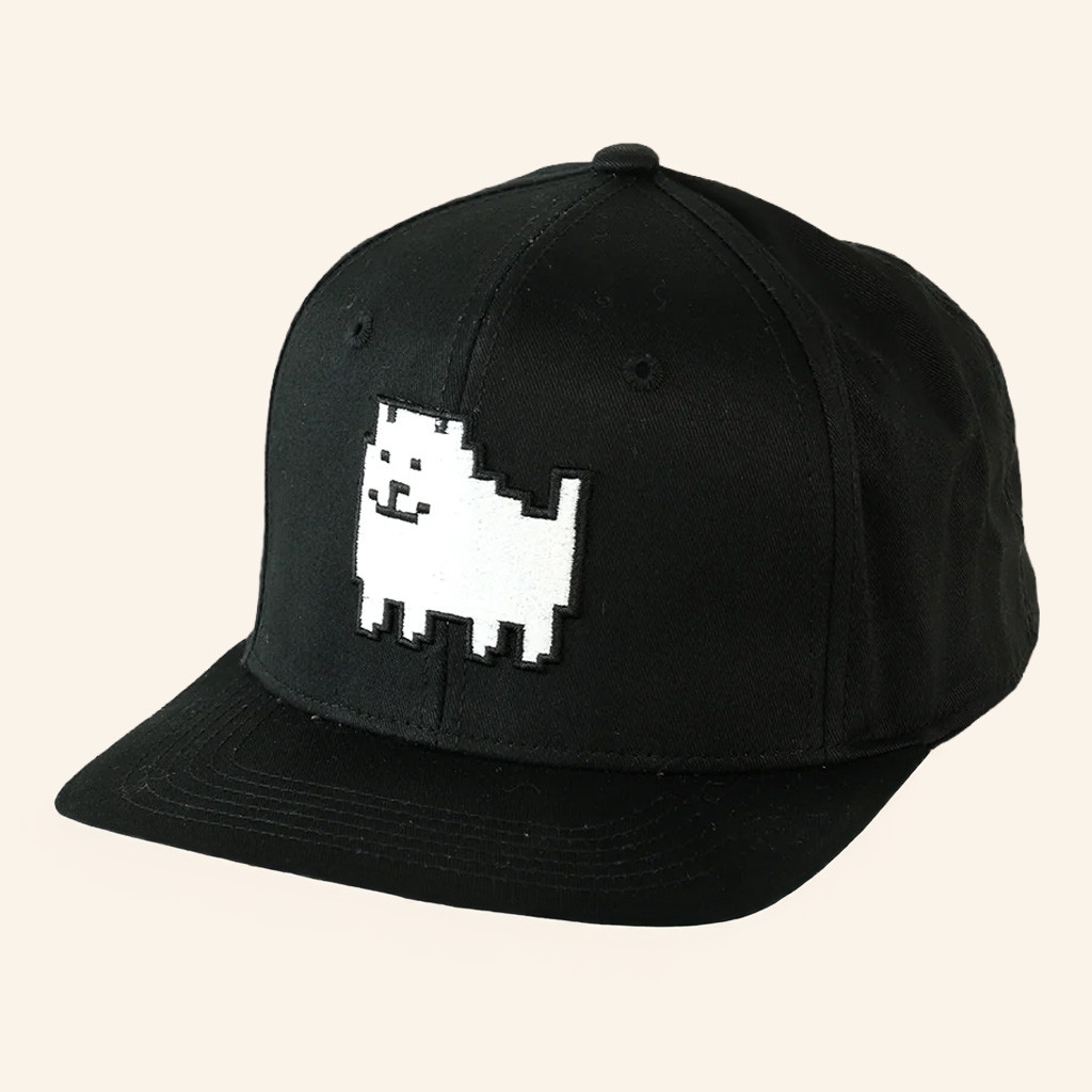 Homestar Runner Merch UNDERTALE Hat Annoying Dog Flip The Brim Hat Embroidered Brother Gifts Homestar Runner Merch UNDERTALE Hat Annoying Dog Flip The Brim Hat Embroidered Brother Gifts
