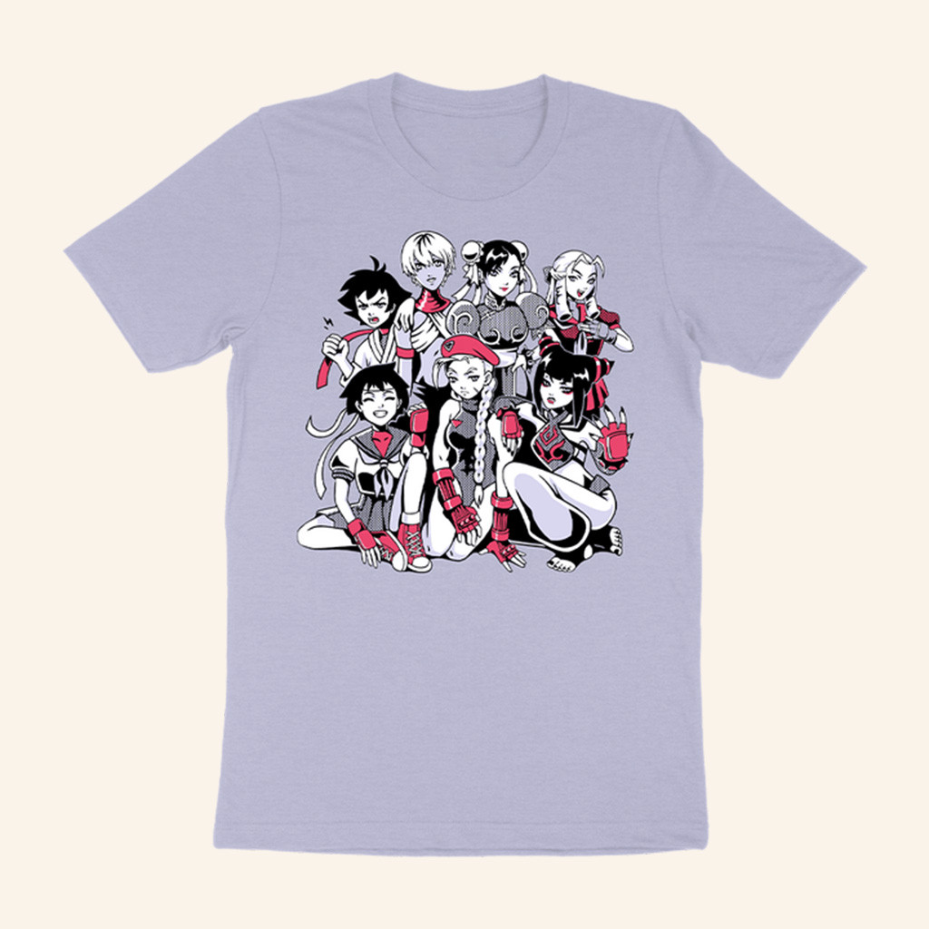 Homestar Runner Merch Women Of Street Fighter Shirt Street Fighter T-Shirt Best Gifts For Her