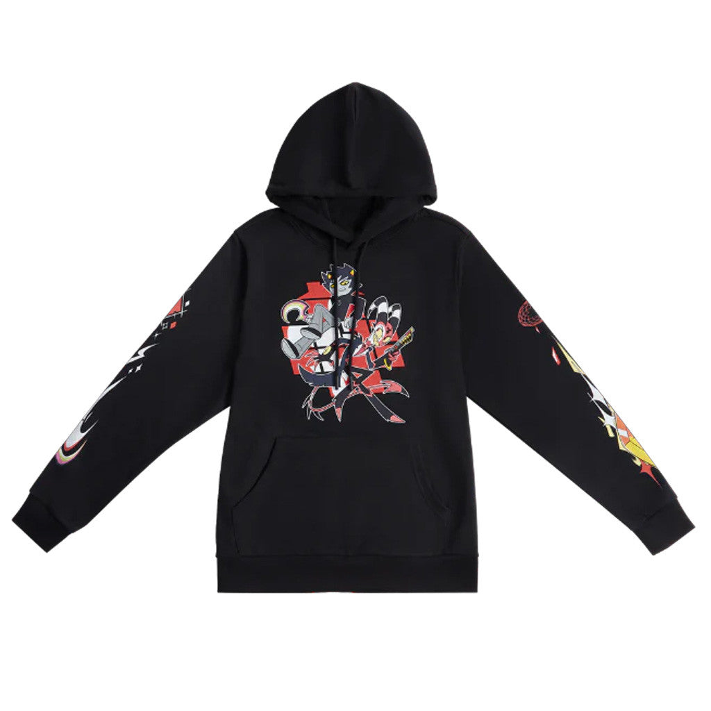 Homestuck Merch Helluva Boss x Homestuck Hoodie Karkat And Blitz Hoodie Black Homestuck Merch Helluva Boss x Homestuck Hoodie Karkat And Blitz Hoodie Black