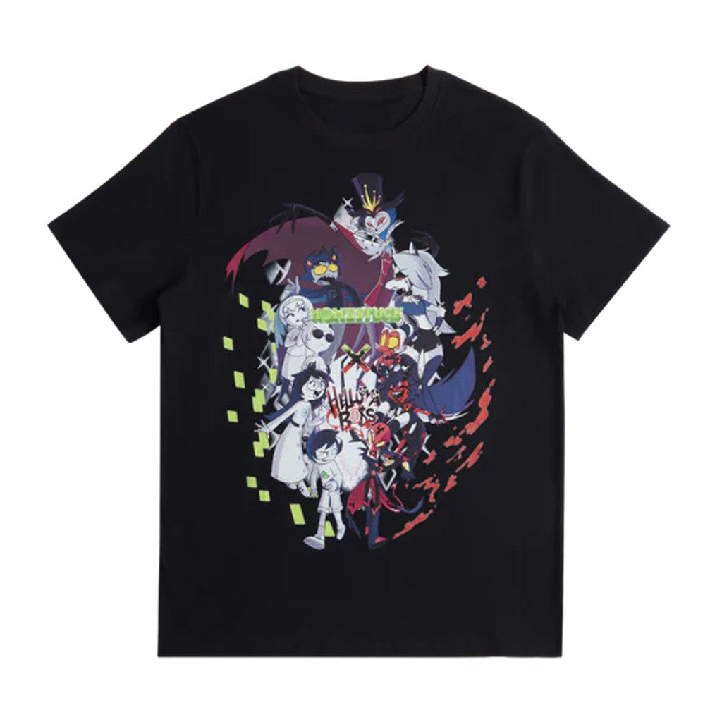 Homestuck Merch Helluva Boss x Homestuck T-Shirt Gift Ideas For Fans Homestuck Merch Helluva Boss x Homestuck T-Shirt Gift Ideas For Fans