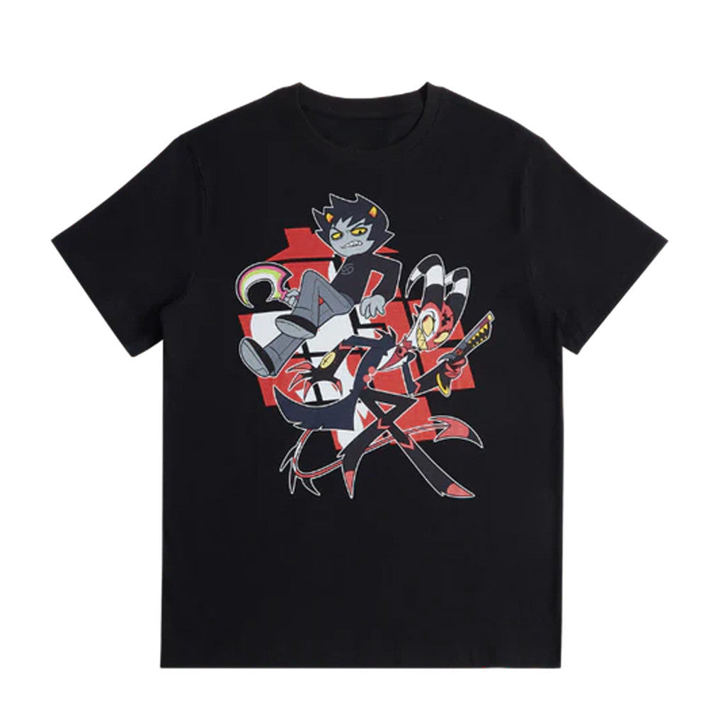 Homestuck Merch Helluva Boss x Homestuck T-Shirt Karkat And Blitz Shirt Gift Ideas For Fans Homestuck Merch Helluva Boss x Homestuck T-Shirt Karkat And Blitz Shirt Gift Ideas For Fans
