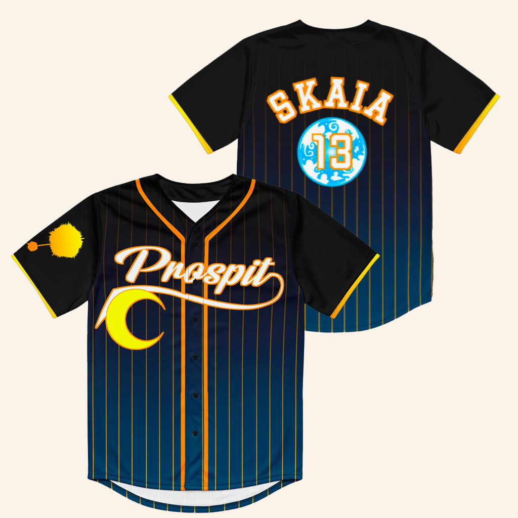Homestuck Merch Prospit Baseball Jersey Christmas Gift Ideas For Son