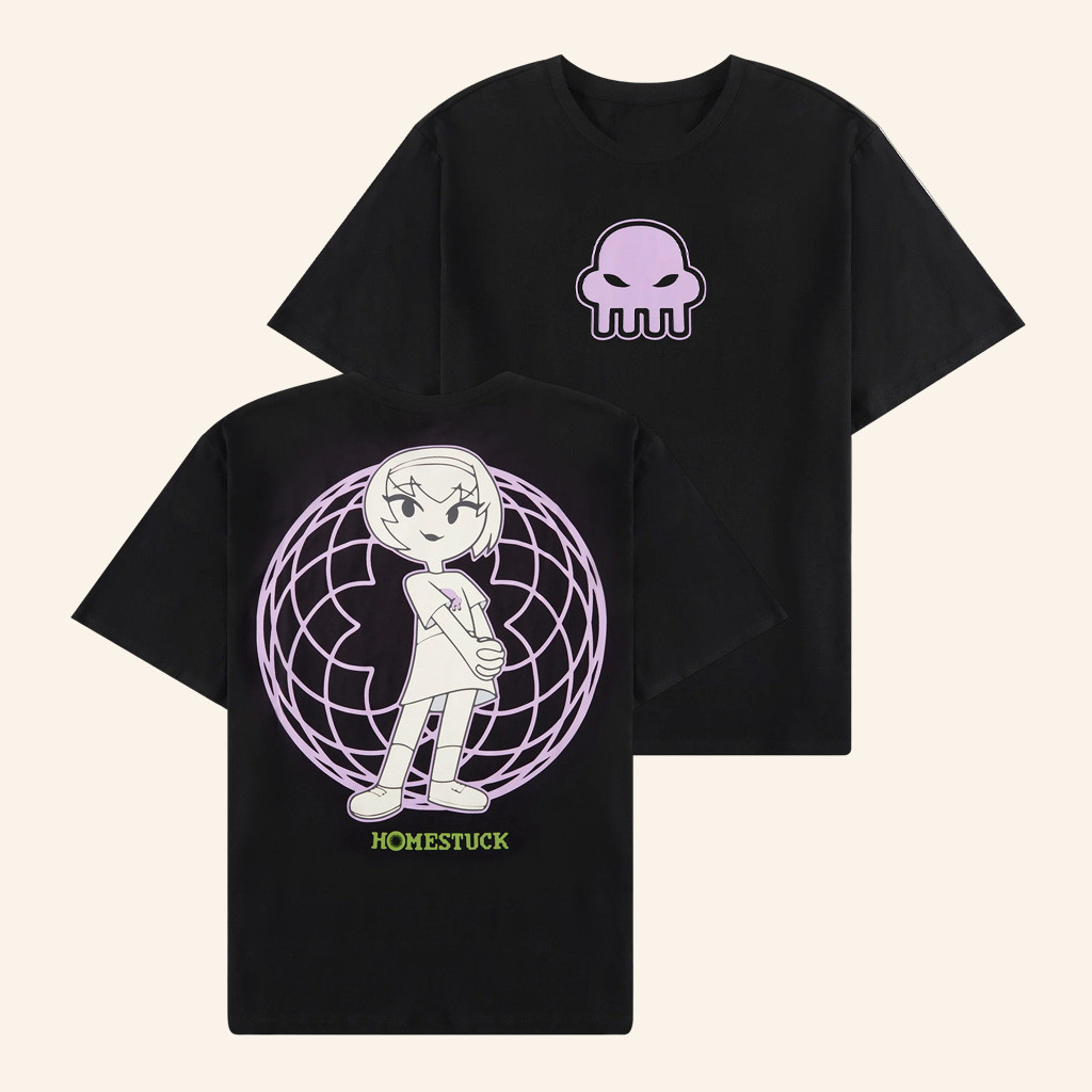 Homestuck Merch Rose T-Shirt Xmas Gifts For Girlfriend