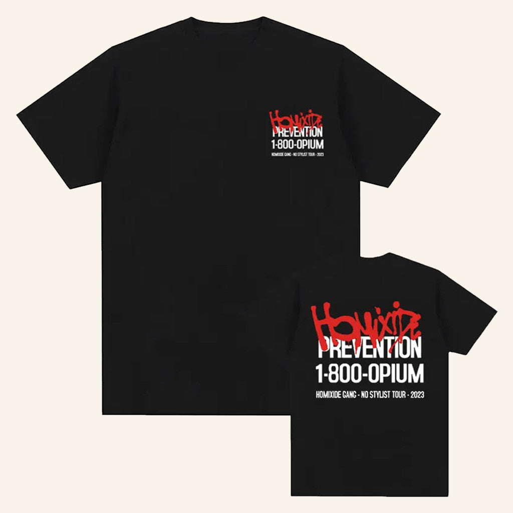 Homixide Gang Merch Homixide Gang 1-800-OPIUM T-Shirt Gifts For Husband Homixide Gang Merch Homixide Gang 1-800-OPIUM T-Shirt Gifts For Husband
