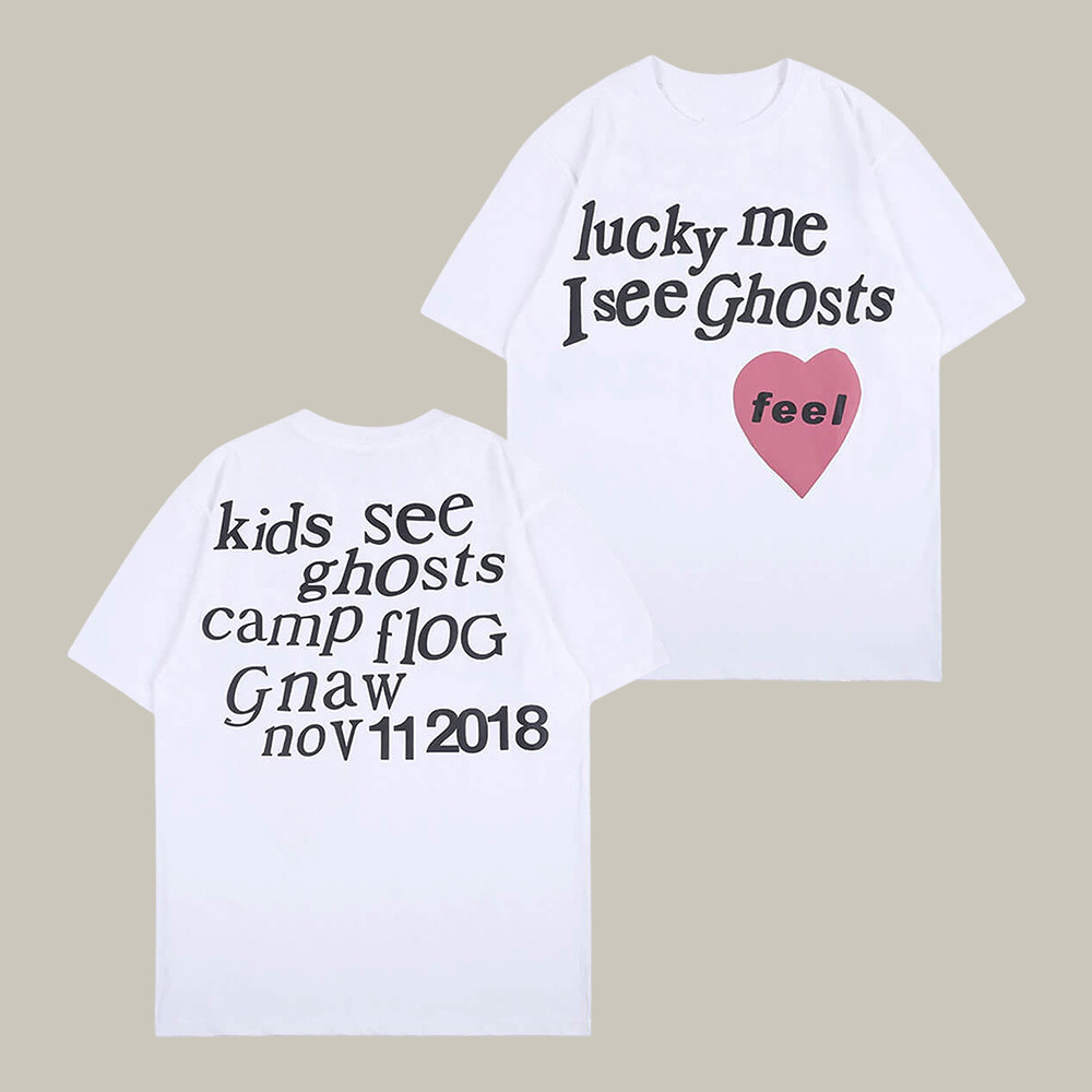 Homme Lucky Me I see Ghosts Kanye West T-Shirt Kanye West Merch Music Lover Gift