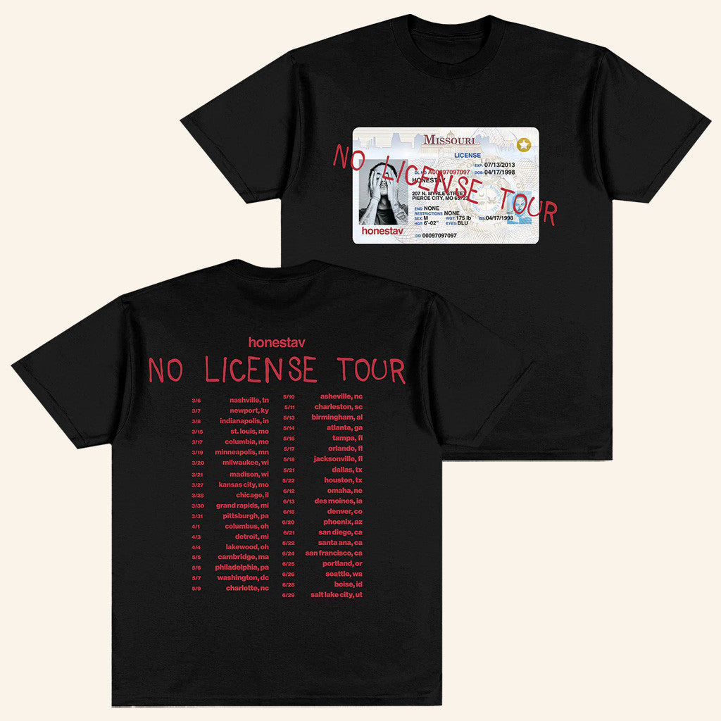 Honestav Merch Honestav License T-Shirt Present For Husband Honestav Merch Honestav License T-Shirt Present For Husband