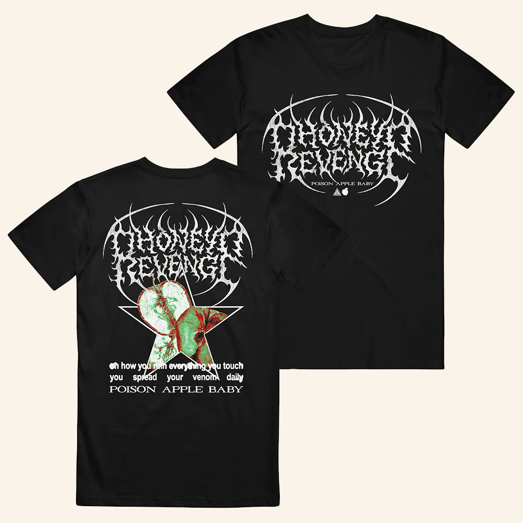 Honey Revenge Merch Poison Apple Baby Metal Black T-Shirt Gifts Ideas For Pop Lovers