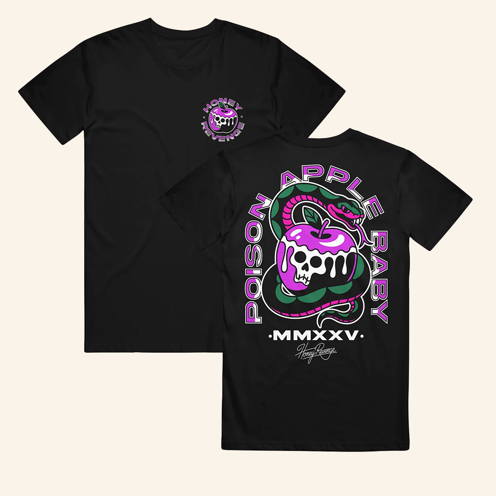 Honey Revenge Merch Poison Apple Baby Traditional Black T-Shirt Gifts For Pop Fans