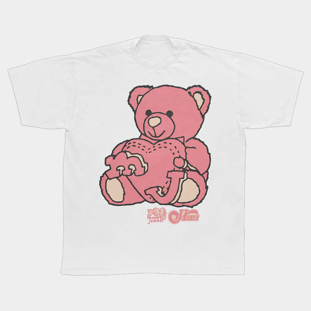 Honey TV Merch Jeans Bear T-Shirt Birthday Gift For Daughter