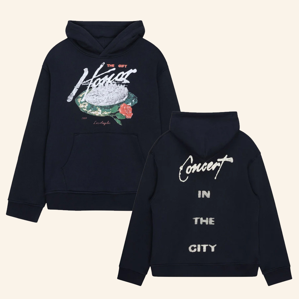 Honor The Gift Merch Concert Hoodie Black Christmas Gifts For Wife Honor The Gift Merch Concert Hoodie Black Christmas Gifts For Wife