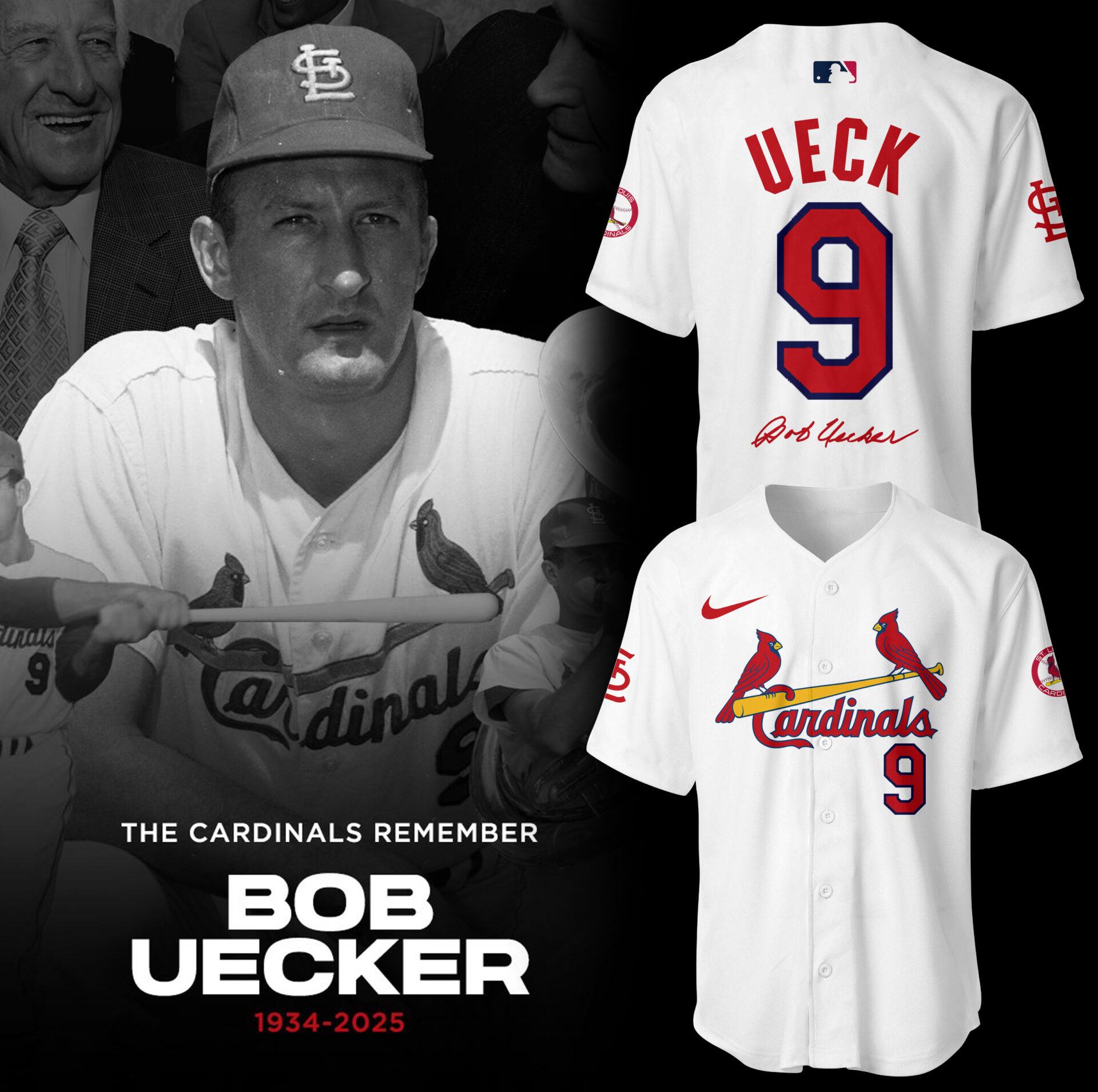 Honoring The Legend Baseball Hall of Famer Bob Uecker Jersey Gift For Baseball Lover