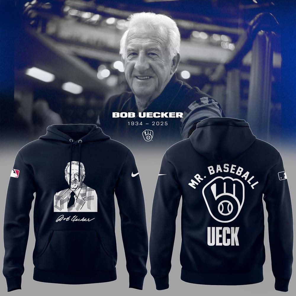 Honoring The Legend Brewers Icon And Baseball Hall Of Famer Bob Uecker Hoodie Fan Gift Ideas