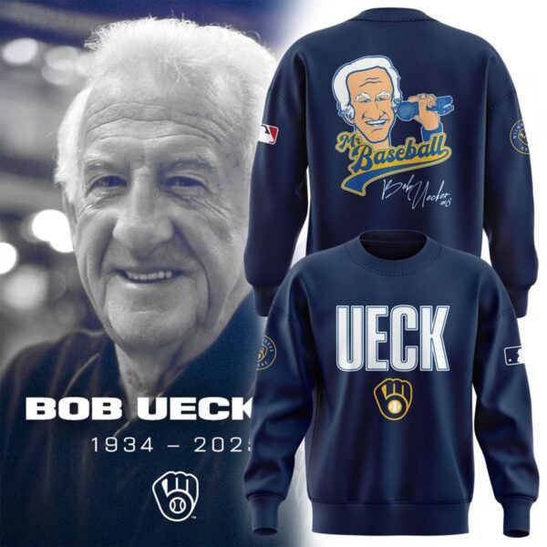Honoring The Legend Brewers Icon And Baseball Hall Of Famer Bob Uecker Sweatshirt Dad Gifts