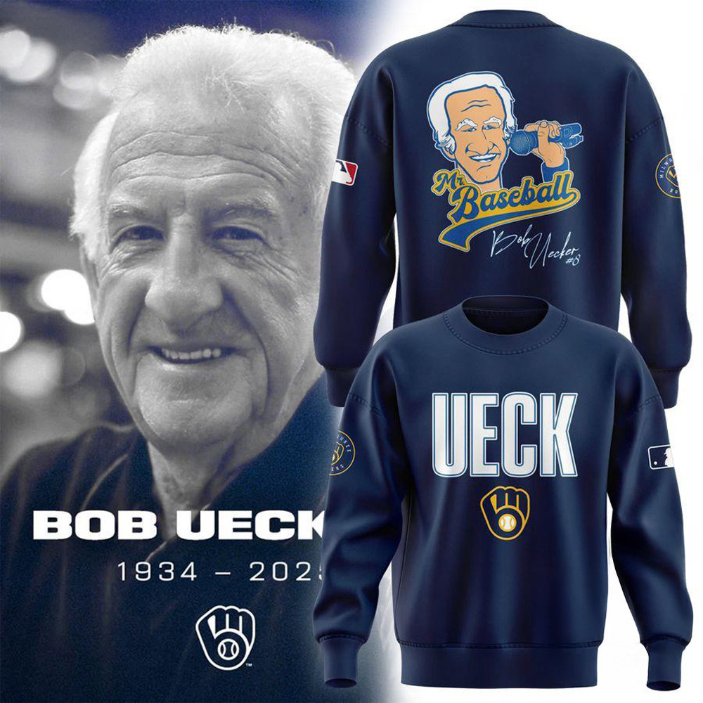 Honoring The Legend Brewers Icon And Baseball Hall Of Famer Bob Uecker Sweatshirt Memorial Gifts