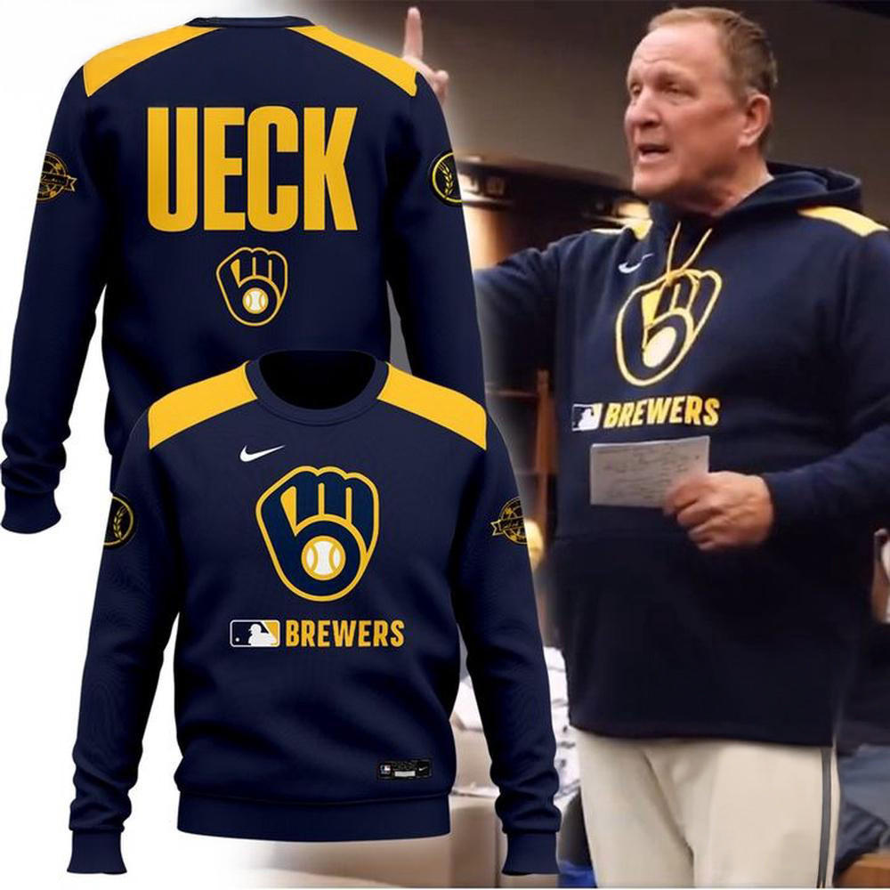 Honoring The Legend Milwaukee Brewers Icon And Baseball Hall Of Famer Bob Uecker Sweatshirt