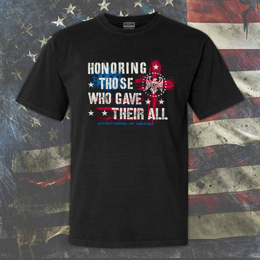 Honoring Those Who Gave Their All Shirt Veterans Day T-Shirt Gifts For Father
