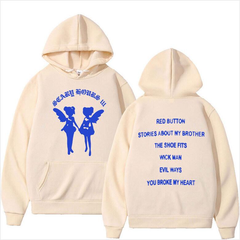Hoodie Flowingwaterpress Rapper Drake Scary Hours 3 Music Album Gifts For Her Merch Clothing Hoodie Flowingwaterpress Rapper Drake Scary Hours 3 Music Album Gifts For Her Merch Clothing