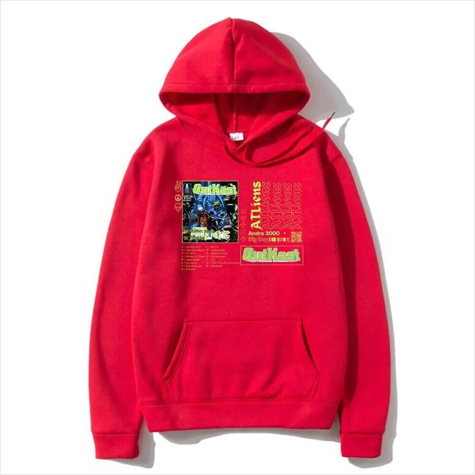 Hoodie Outkast Atliens Music Album Print Andre 3000 Big Boi Graphic Men Women Hip Hop Gifts For Him Hoodie Outkast Atliens Music Album Print Andre 3000 Big Boi Graphic Men Women Hip Hop Gifts For Him