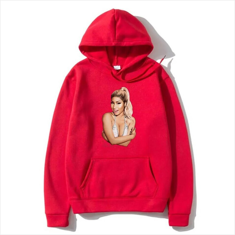 Hoodie Rapper Nicki Minaj Print Gifts For Him Merch Apparel Hoodie Rapper Nicki Minaj Print Gifts For Him Merch Apparel