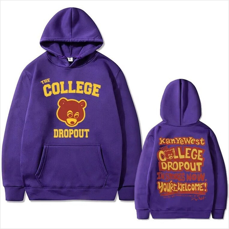 Hoodie Tuledai Kanye West The College Dropout Music Album Graphics Gifts For Besties Merch Apparel Hoodie Tuledai Kanye West The College Dropout Music Album Graphics Gifts For Besties Merch Apparel