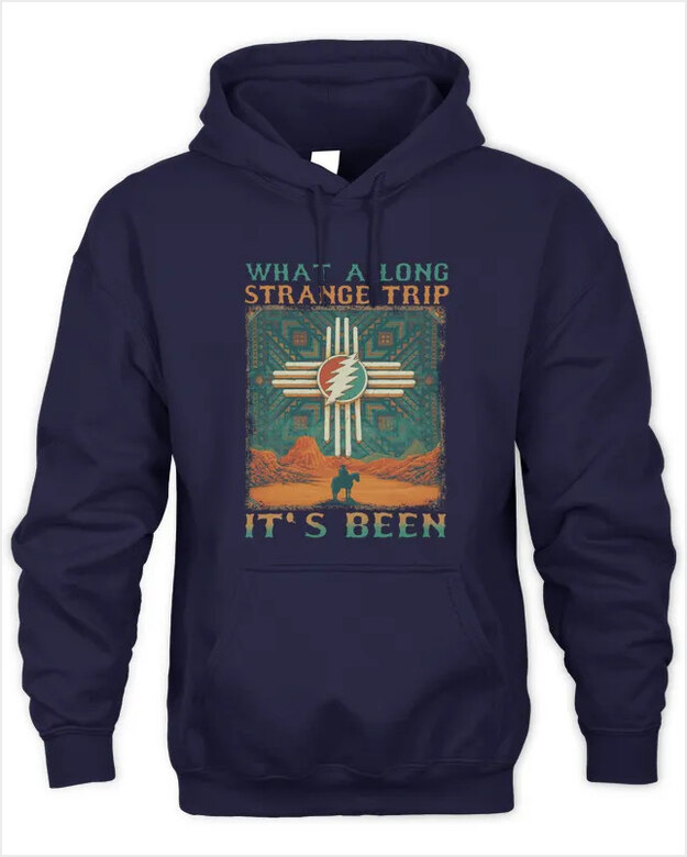 Hoodie What A Long Strange Trip It Been Grateful Dead Tee Gifts For Best Friend Trendy Merch Hoodie What A Long Strange Trip It Been Grateful Dead Tee Gifts For Best Friend Trendy Merch