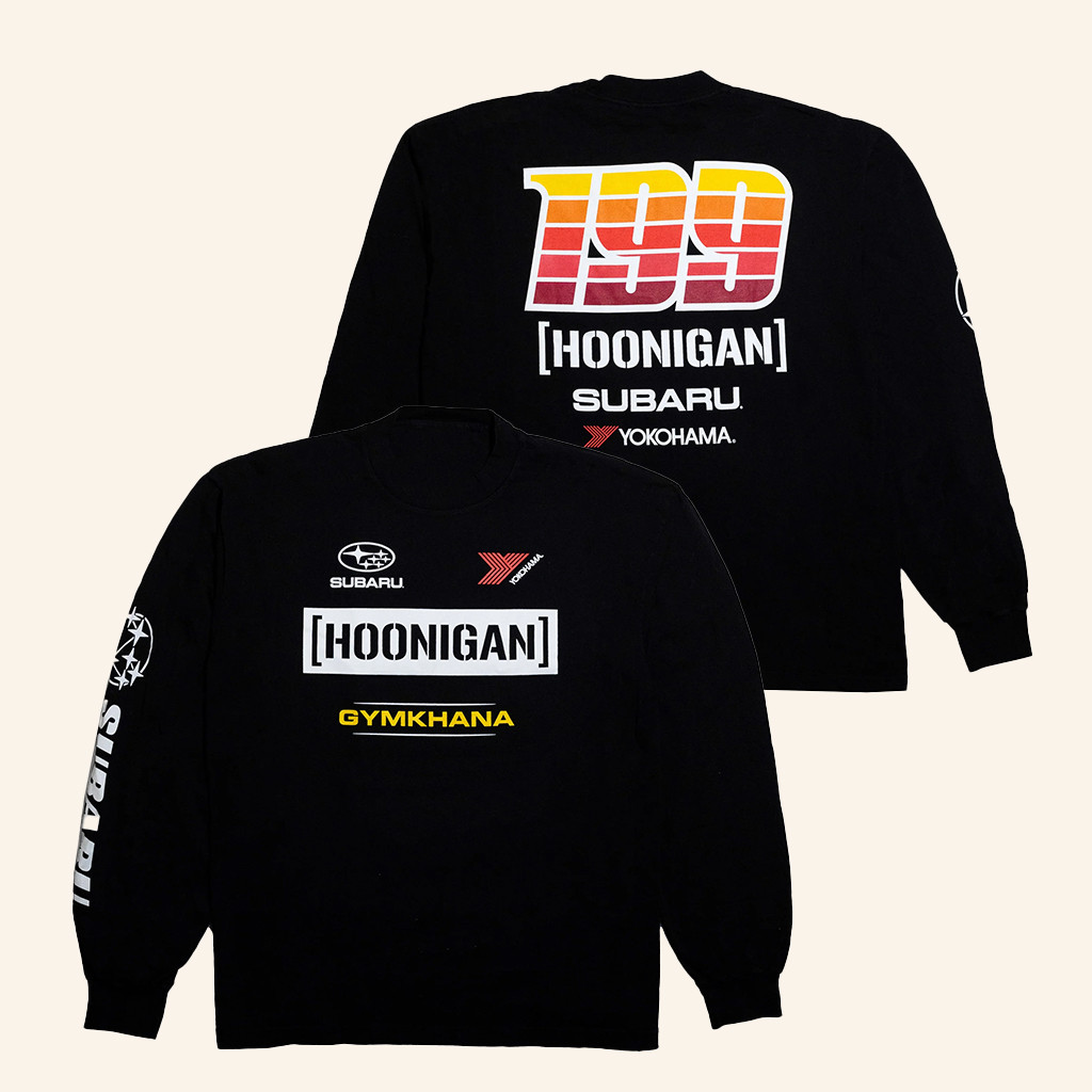 Hoonigan Merch Hoonigan Gymkhana Aussie Shred Rollcall Long Sleeve Shirt Gifts For Husband Hoonigan Merch Hoonigan Gymkhana Aussie Shred Rollcall Long Sleeve Shirt Gifts For Husband