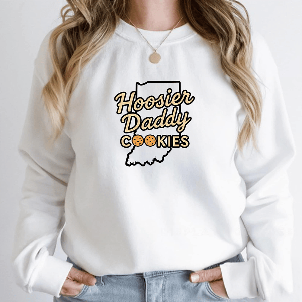 Hoosier Daddy Cookies T-Shirt Indiana University Hoosiers Apparel Fan Gear