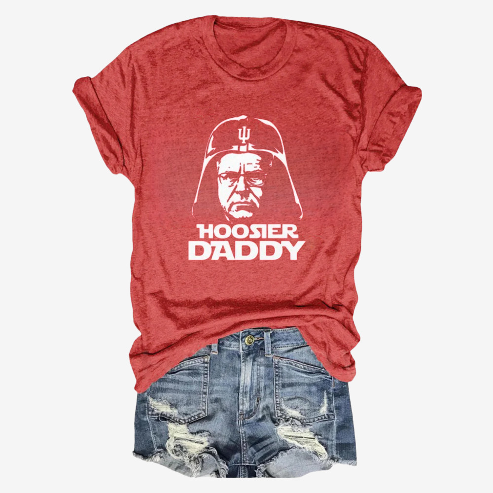 Hoosier Daddy Indiana Hoosier T-Shirt Indiana Hoosier Football Clothes Game Day Gifts