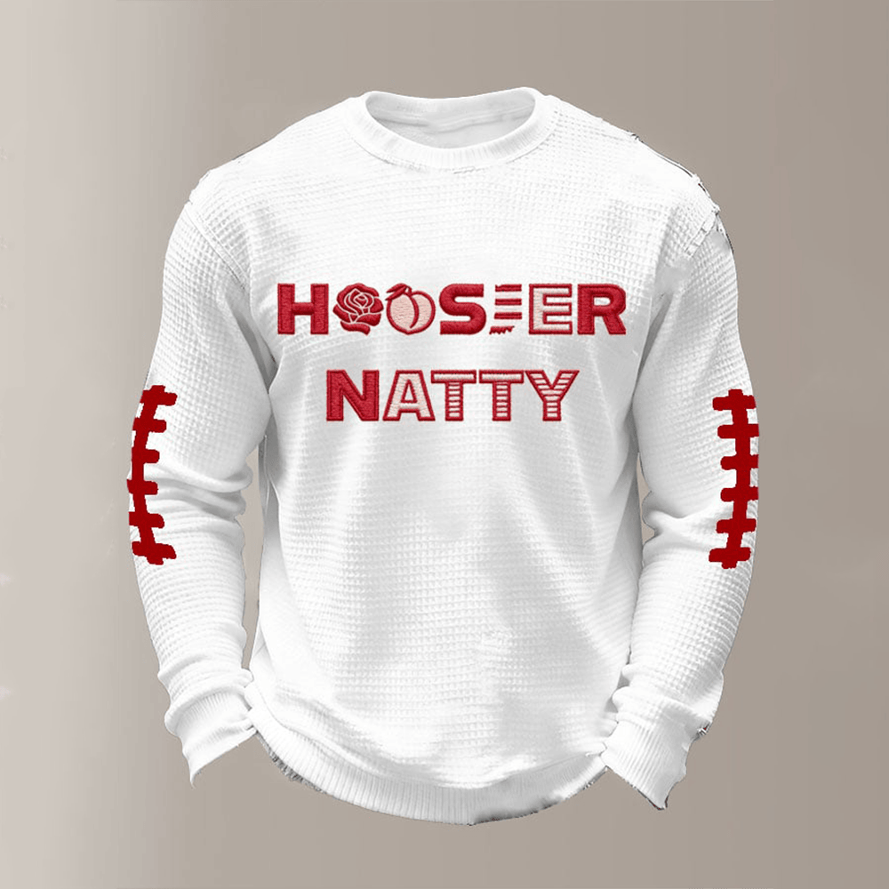 Hoosier Natty Indiana Hoosiers Long Sleeve Shirt Football Merch Game Day Gifts